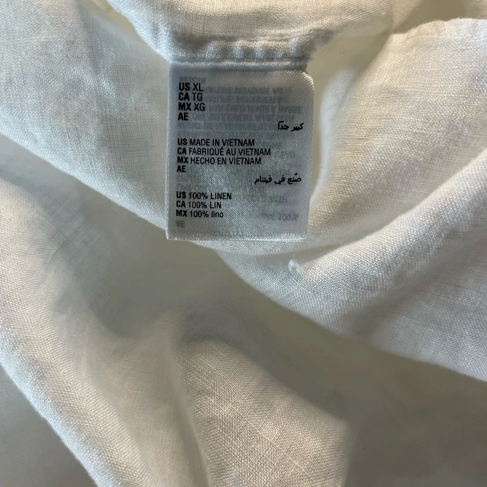 Club Room White Casual Button Down Shirt - Picture 6 of 6